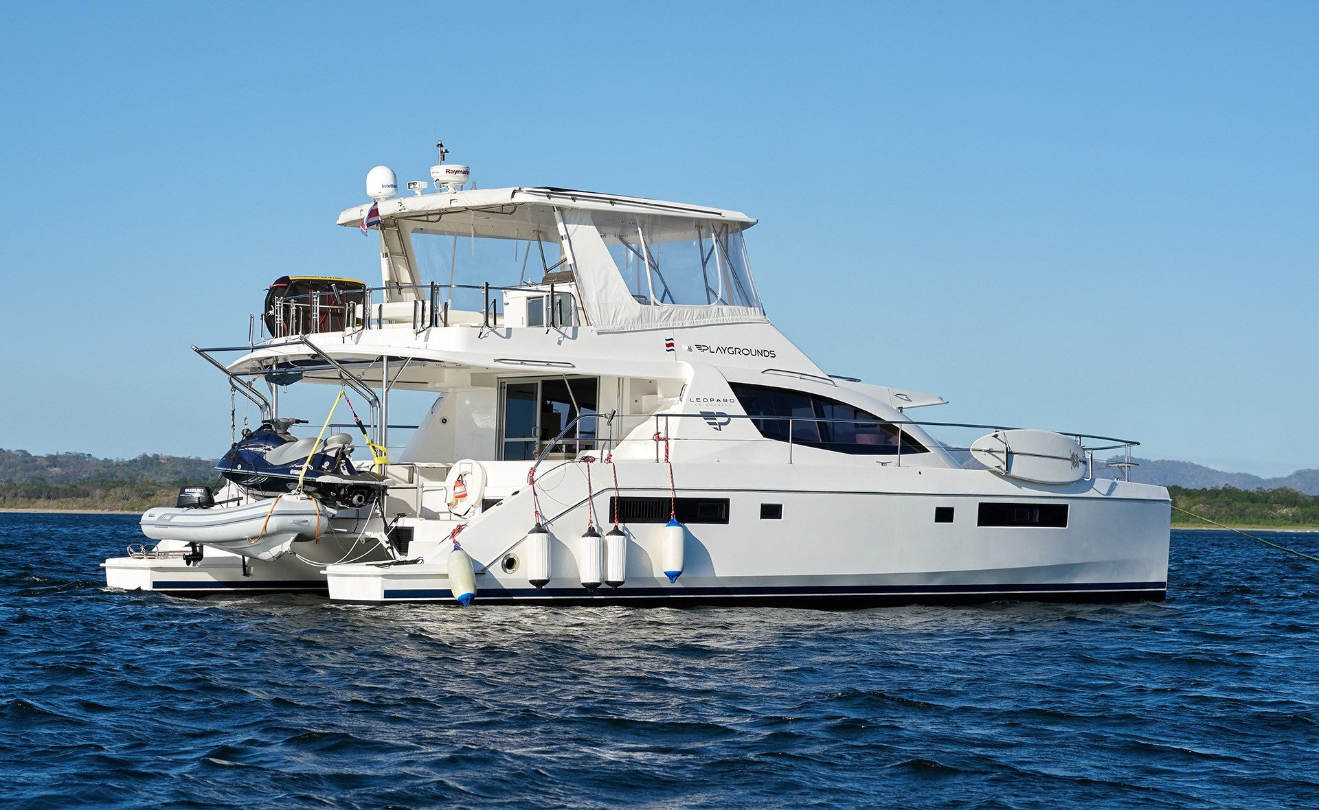 Boat Description - PLAYGROUNDS Costa Rica Yacht Rental, Luxury Ocean Adventures