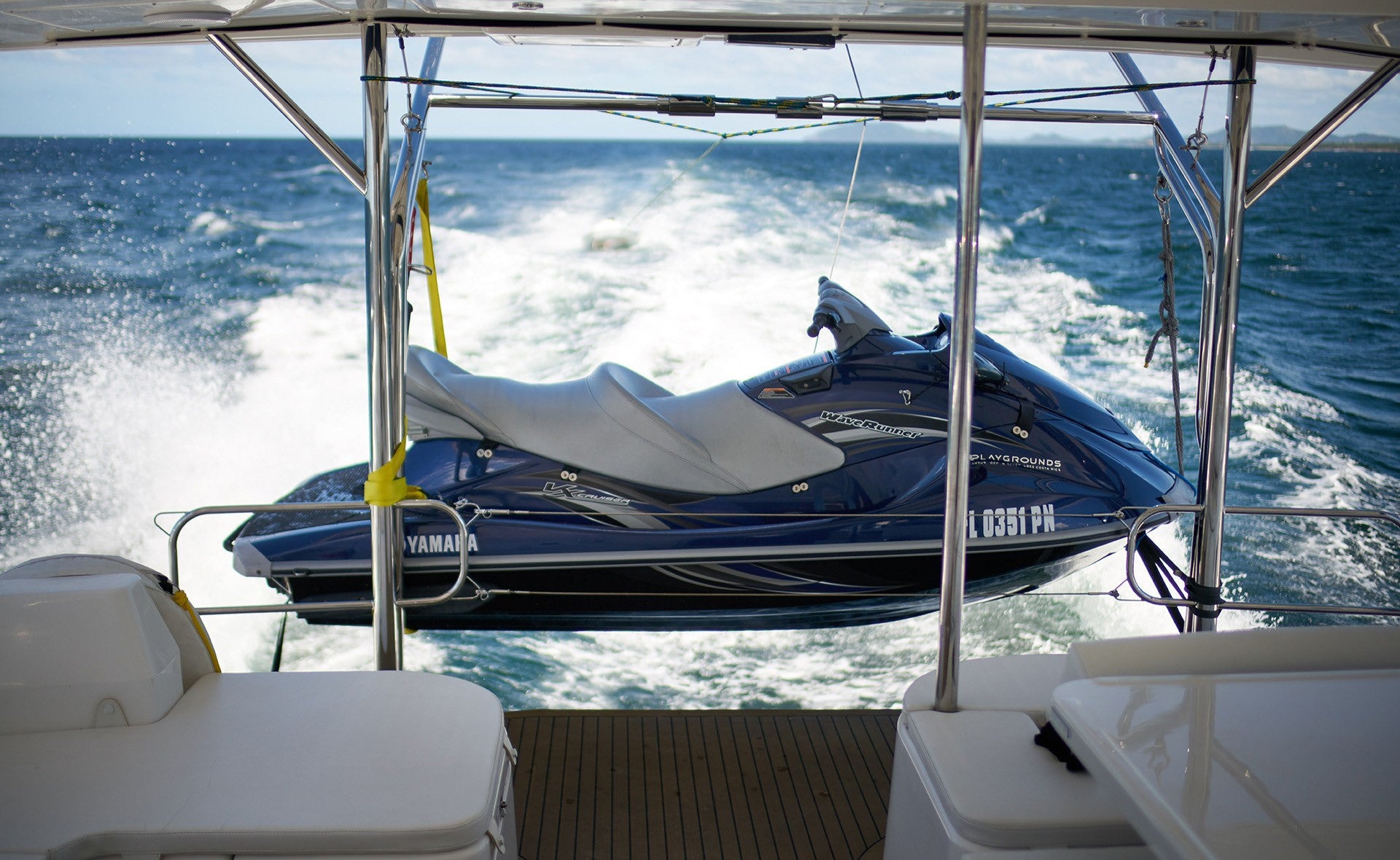 Boat Description - PLAYGROUNDS Costa Rica Yacht Rental, Luxury Ocean Adventures